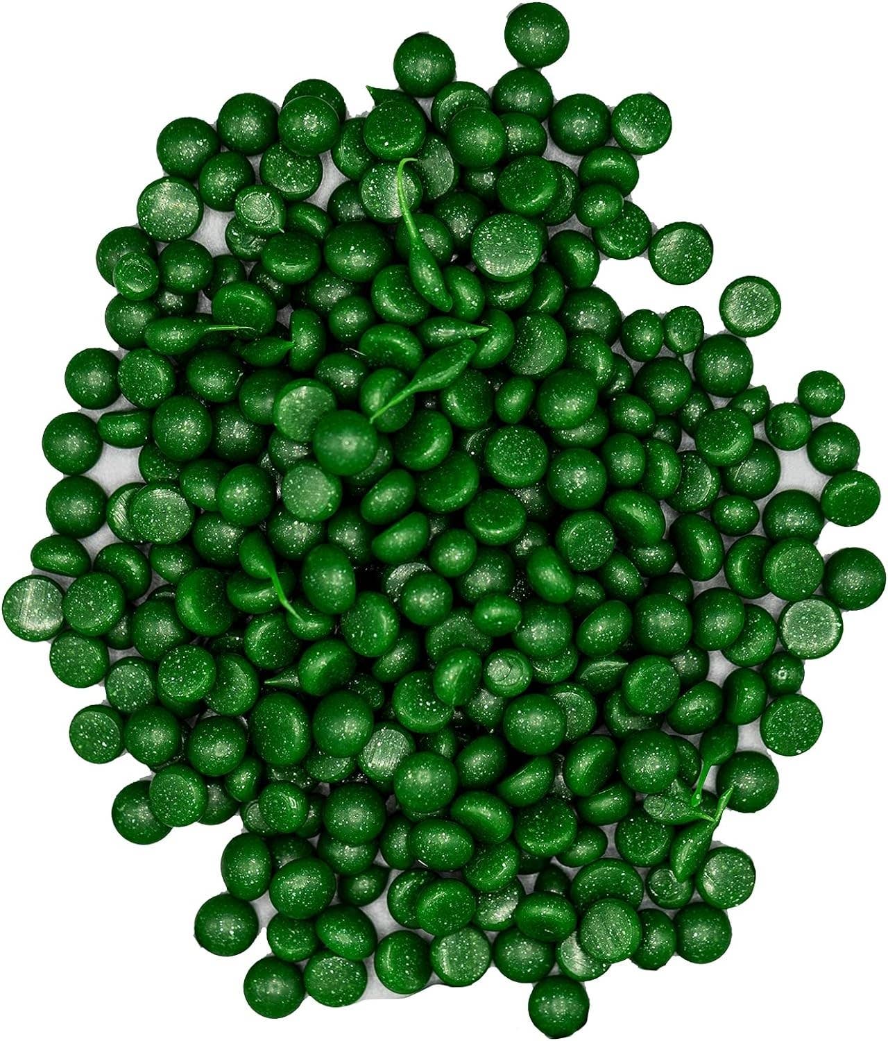 Green Metallic Sealing Wax Beads - 700g