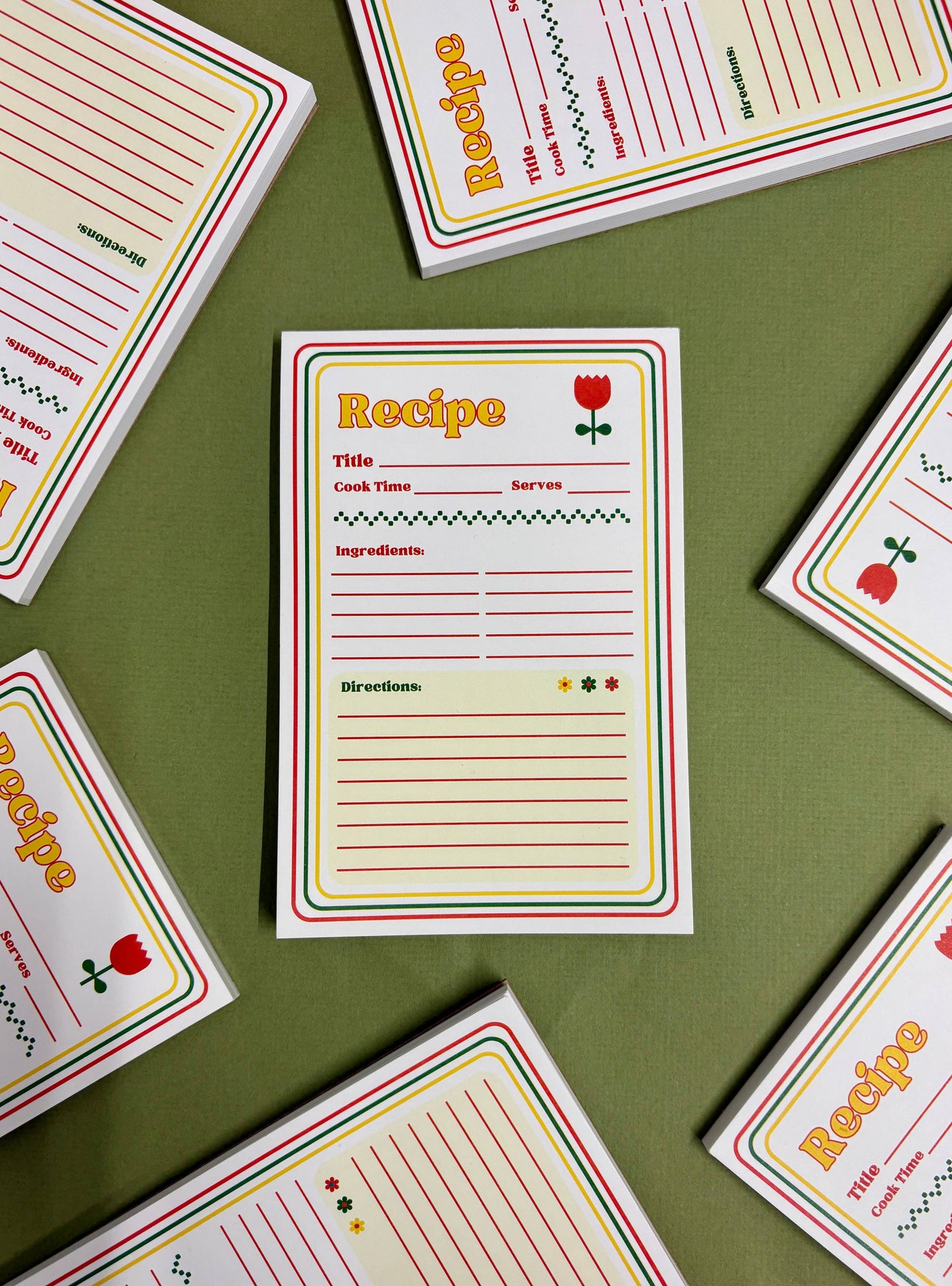 70s Recipe Notepad