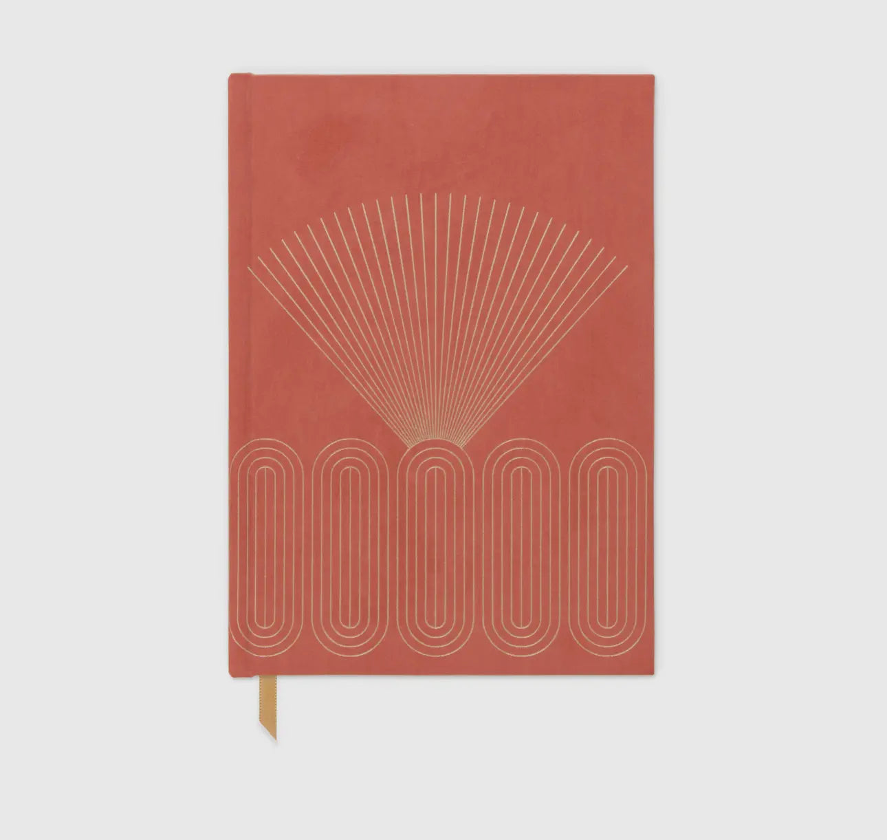 Metallic Suede Radiant Rays Journal