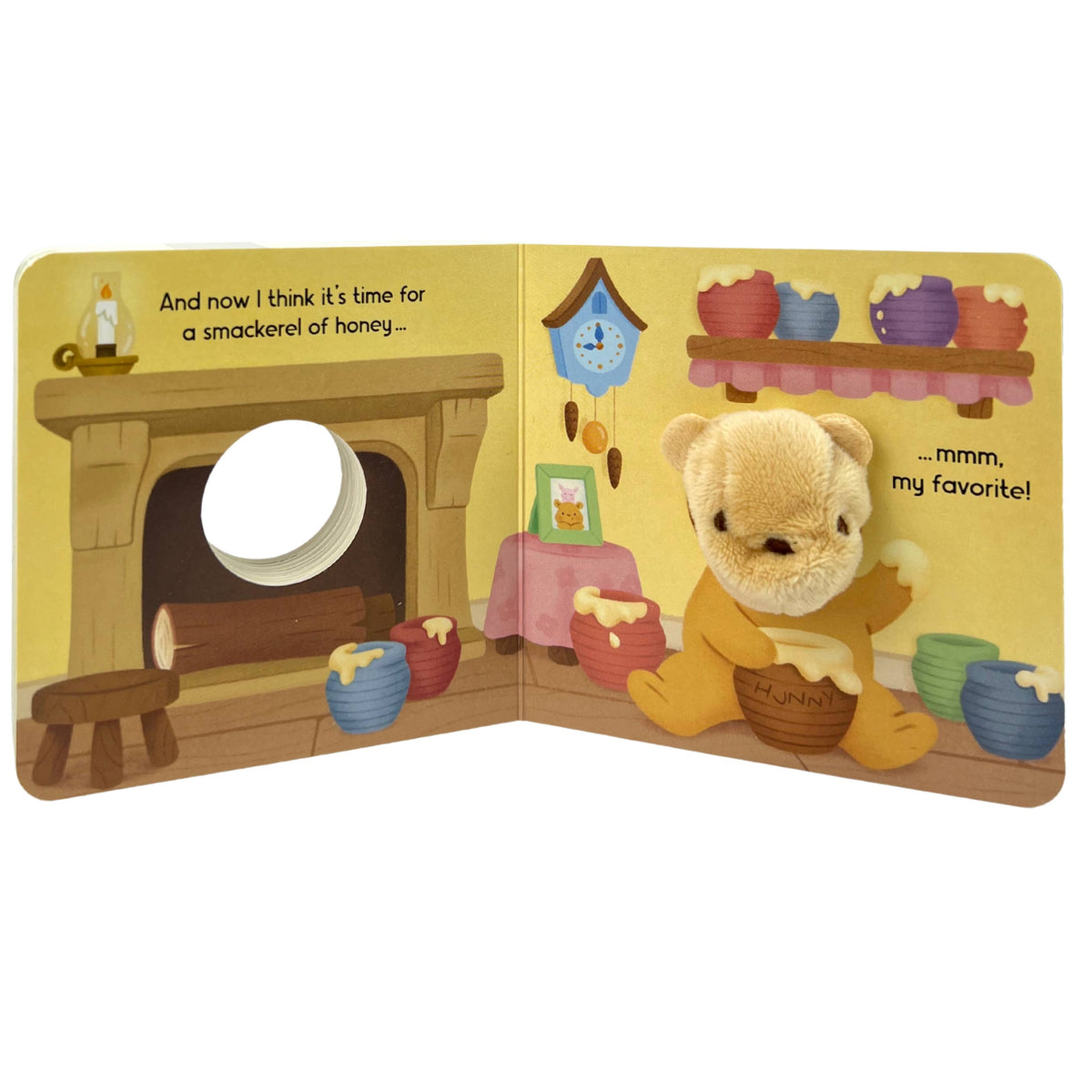 Winnie-the-Pooh Hello, Pooh Interactive Puppet Book