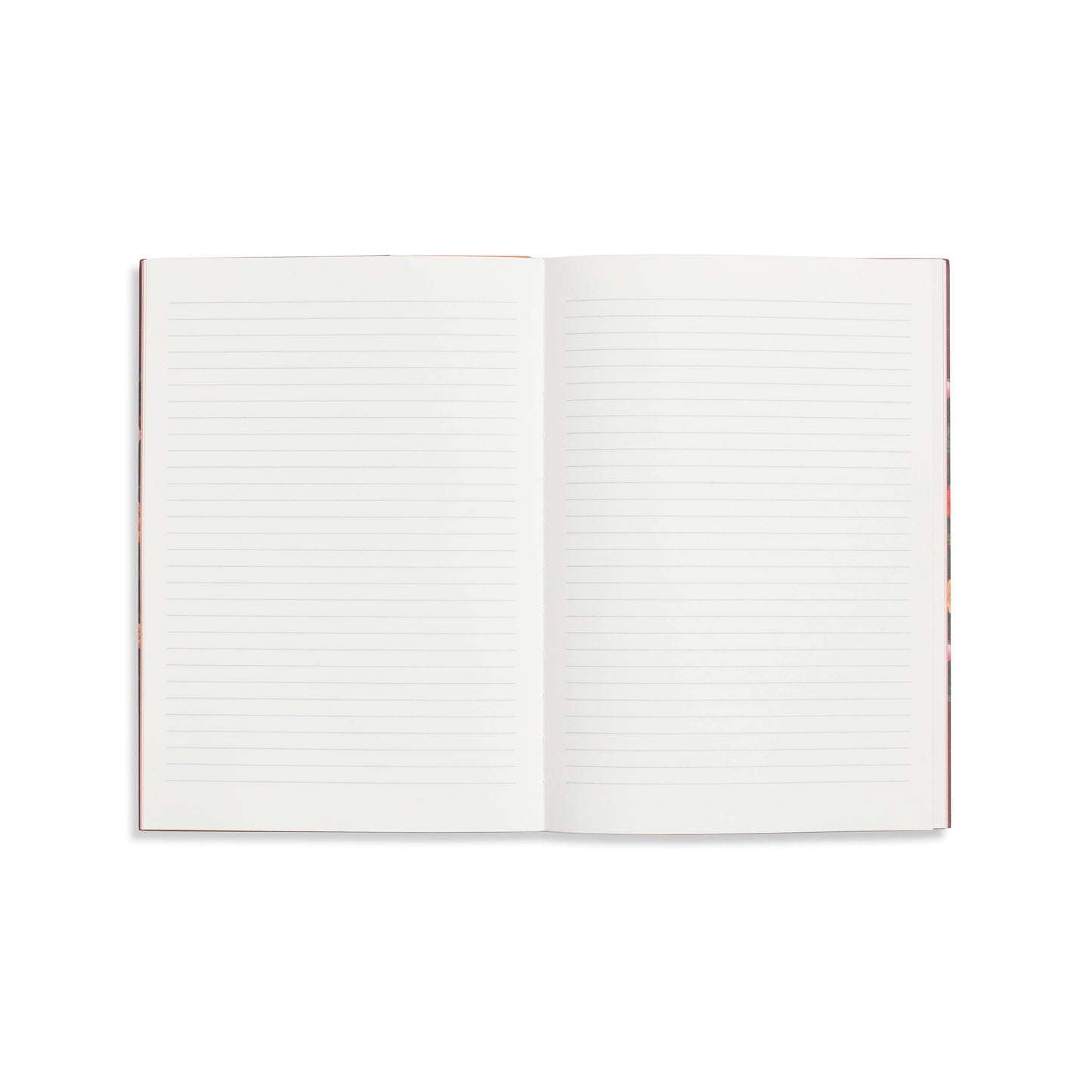 Lined Notebook, A5 Softcover - Classic Floral