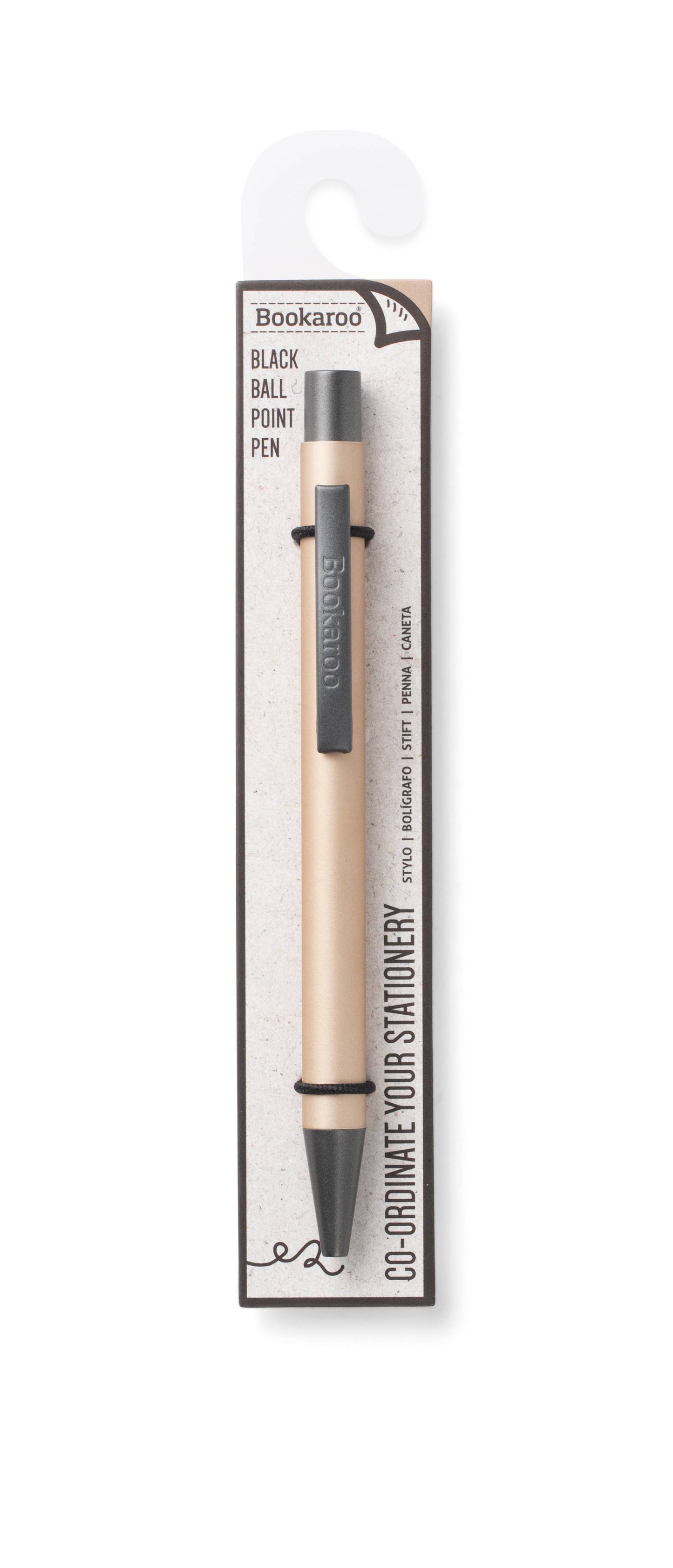 Bookaroo Moon & Stars Stationery: Gold Pen
