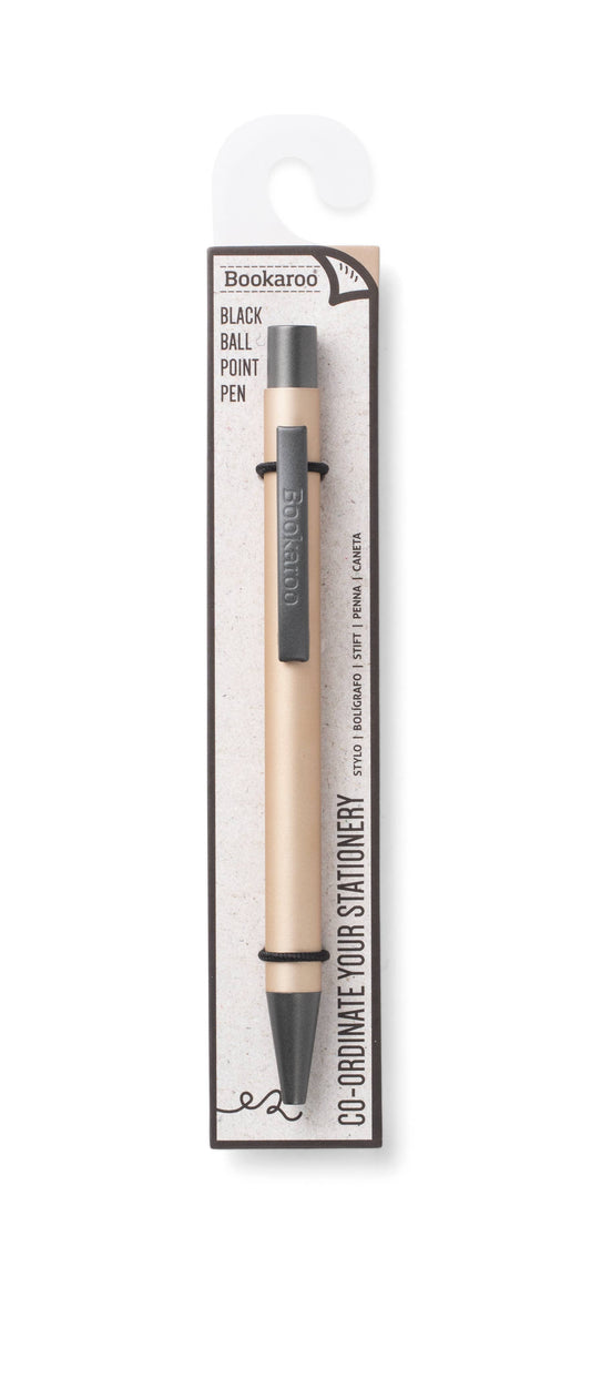 Bookaroo Moon & Stars Stationery: Gold Pen