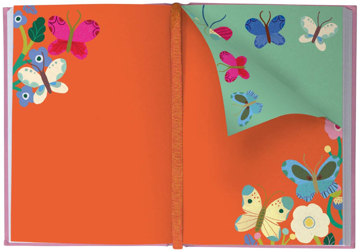 Butterfly Garden Illustrated Journal  - AS 067