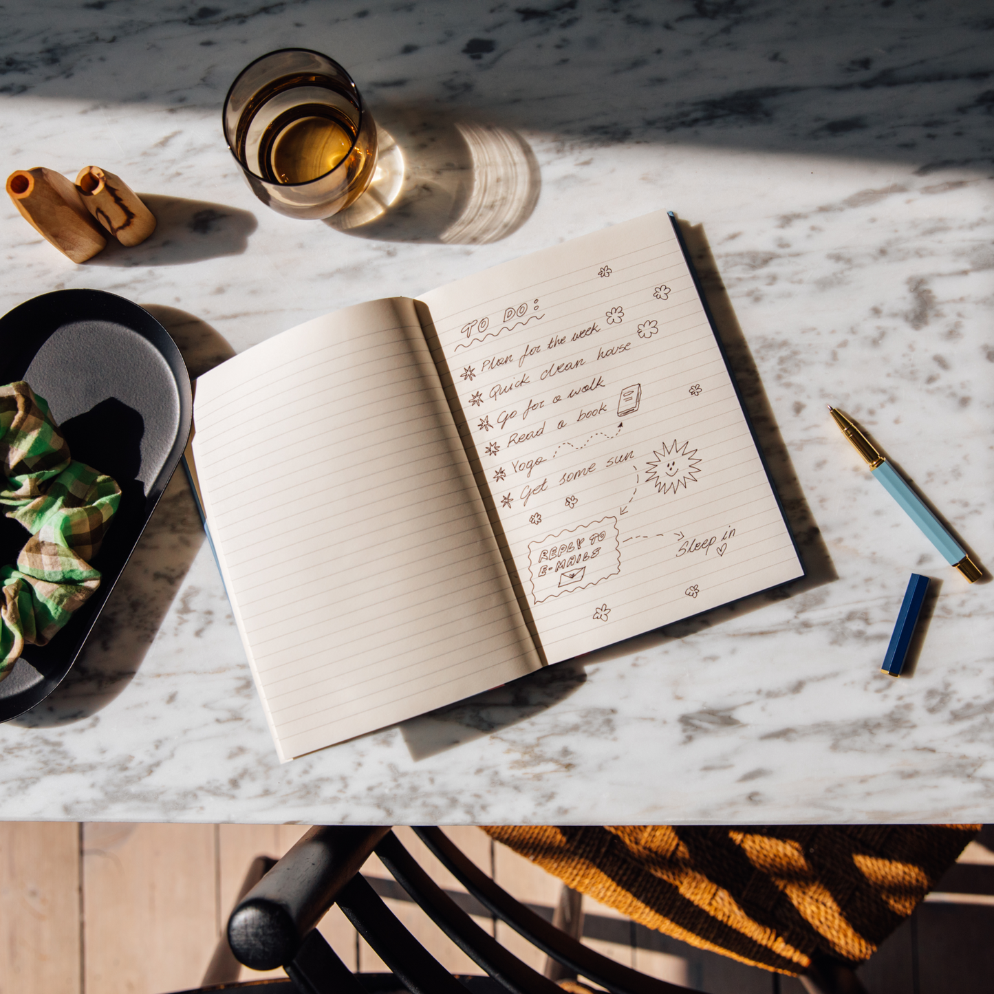 Wild Arrangement Lined Notebook