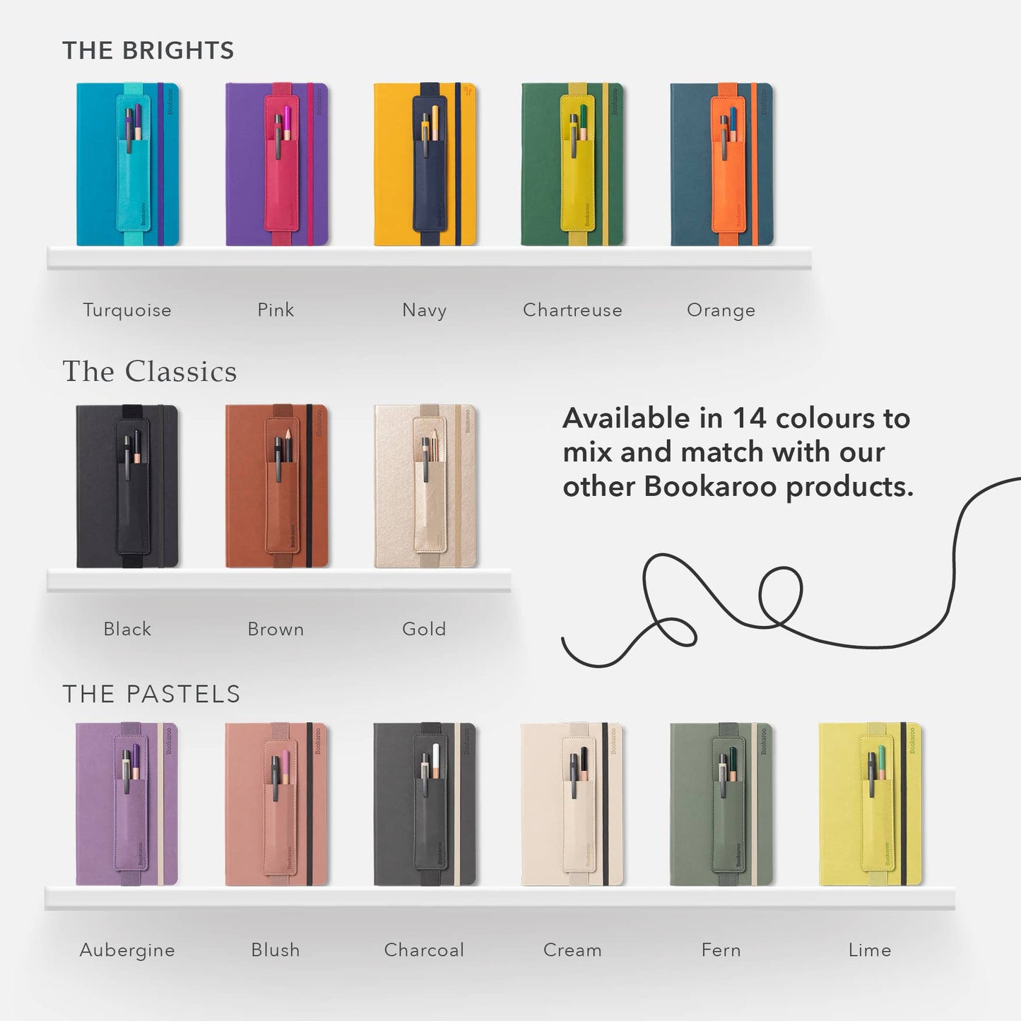 Bookaroo Pen Pouch: Turquoise