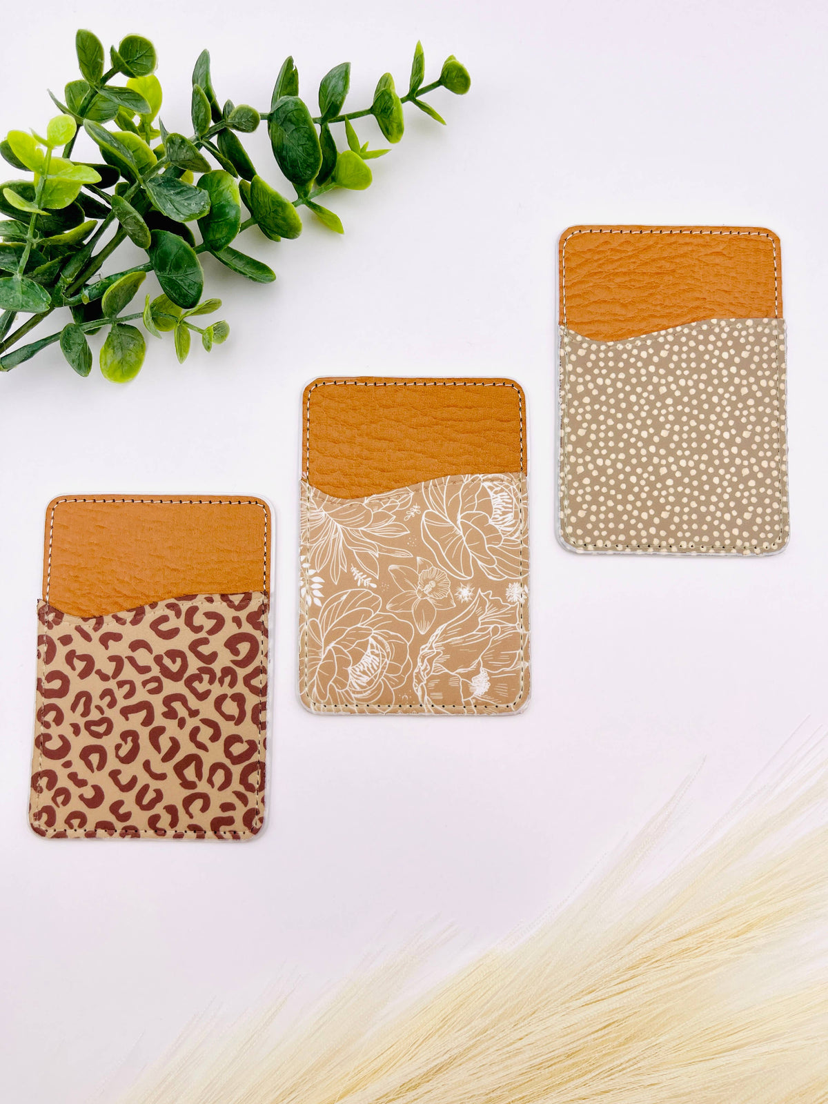 Stick-On Phone Wallet | Adhesive Card Holder for Phone : 10