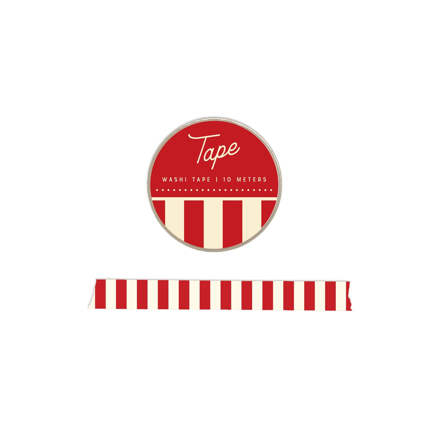 Striped Washi Tape: Heirloom
