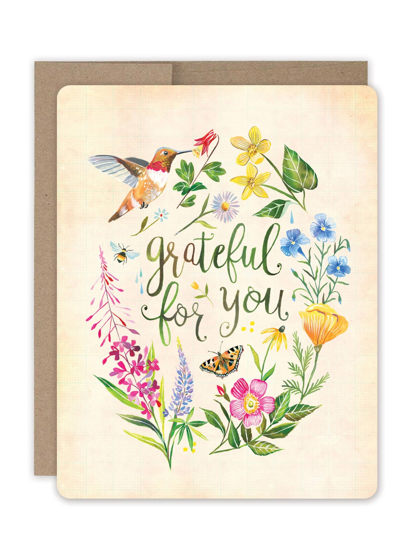 Grateful Boxed Notecard - Set of 10