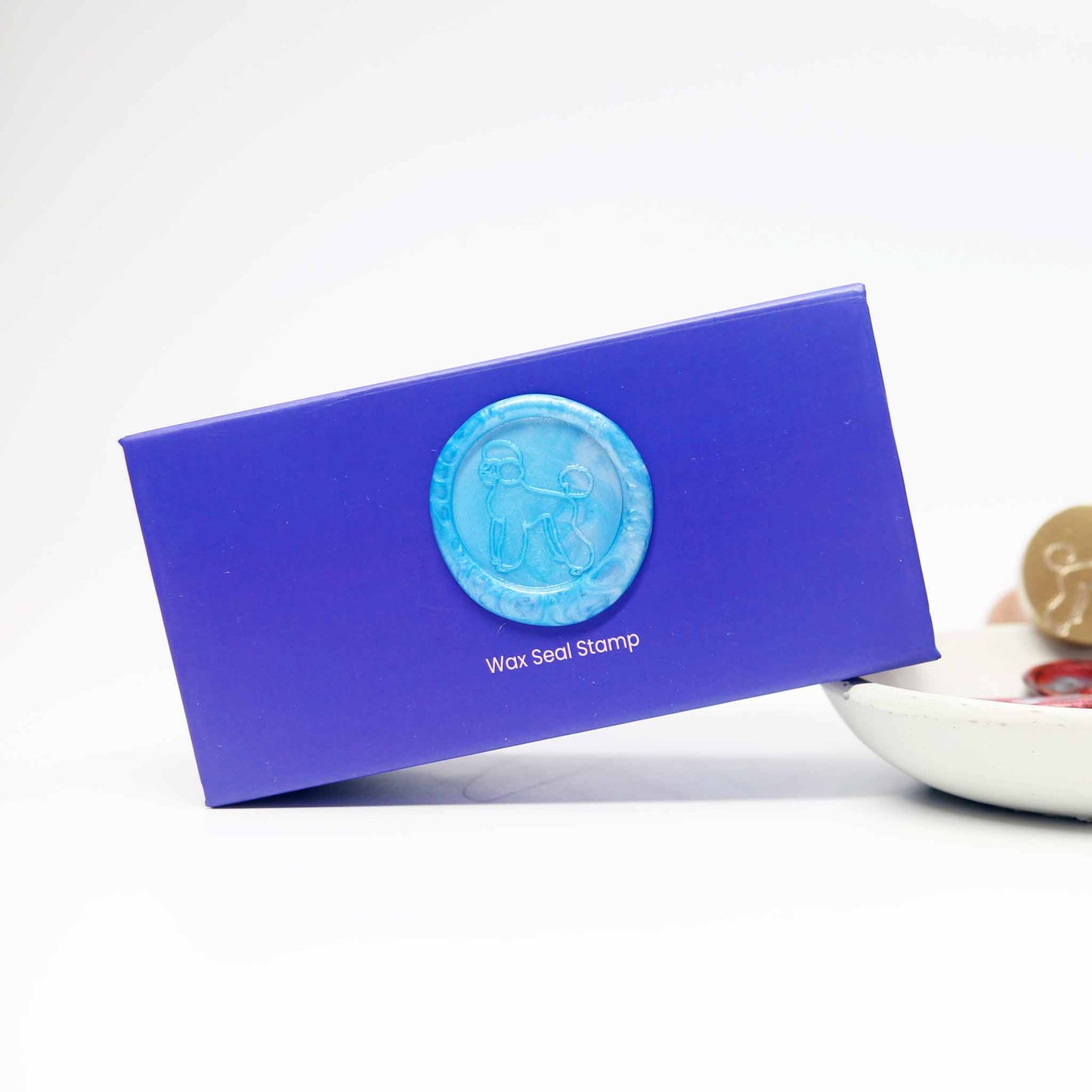 Poodle Wax Seal Stamp (Dog Series): Rosewood