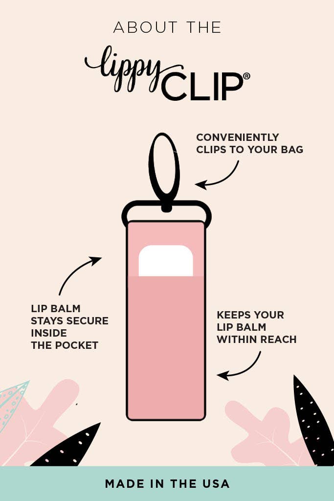 Pumpkin LippyClip® Lip Balm Holder for Chapstick