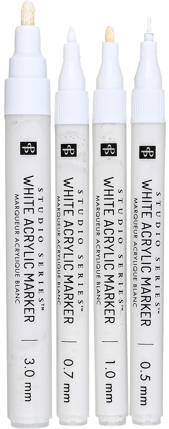 Studio Series White Acrylic Markers,Studio Series White Acrylic Markers