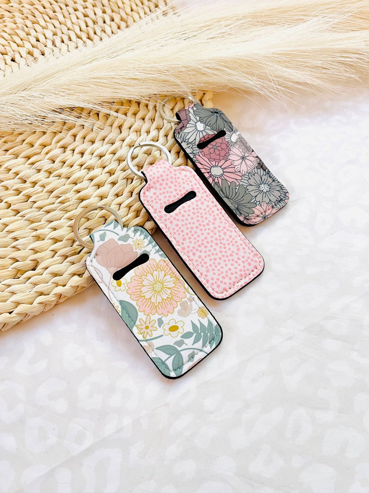 Chapstick Holder Keychain | Trendy Accessory : 20