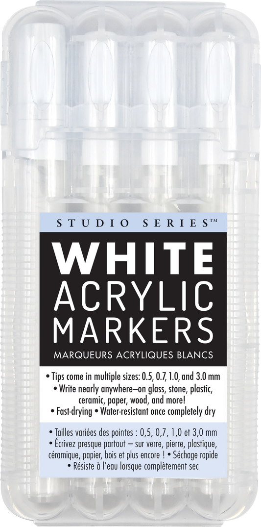 Studio Series White Acrylic Markers,Studio Series White Acrylic Markers
