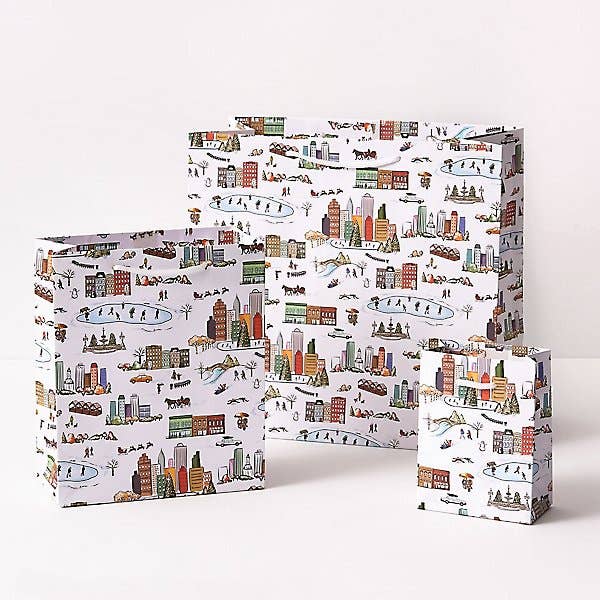 City Christmas Gift Bag: Medium