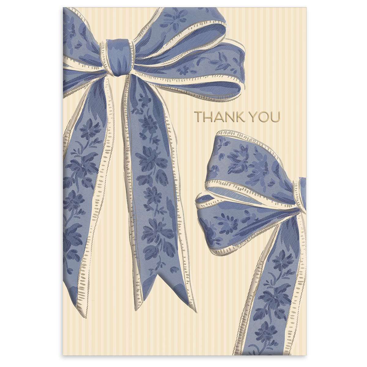 Bow Thank You Boxed Note Cards Set of 12
