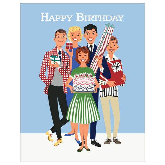 2.5'' x 3.5'' Happy Birthday From Friends Magnet