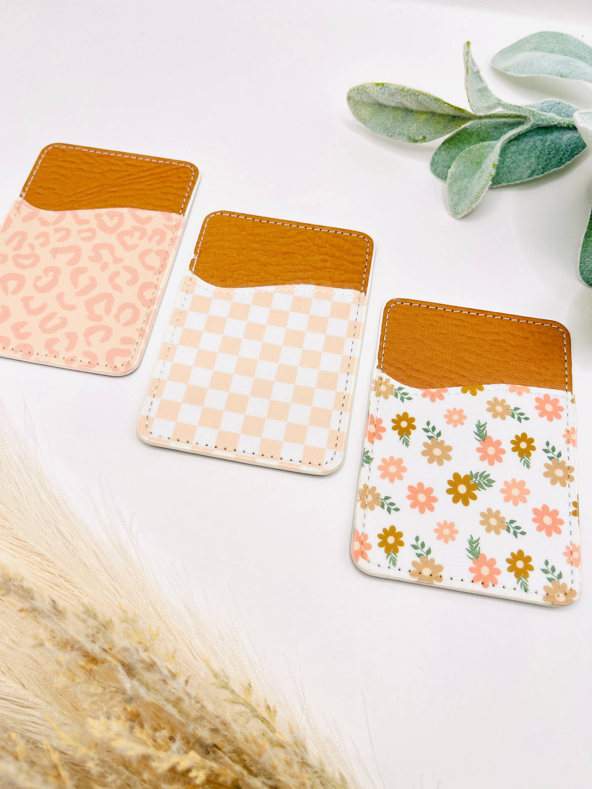 Stick-On Phone Wallet | Adhesive Card Holder for Phone : 10