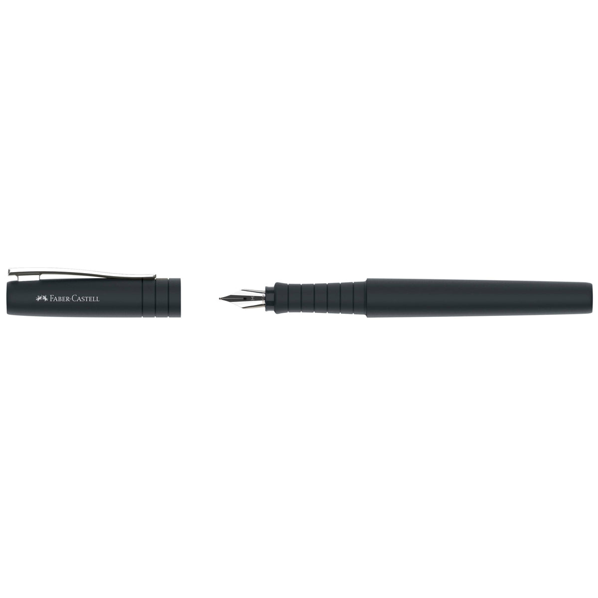 Poly Fountain Pen, Black - Smooth Touch Pen: Broad