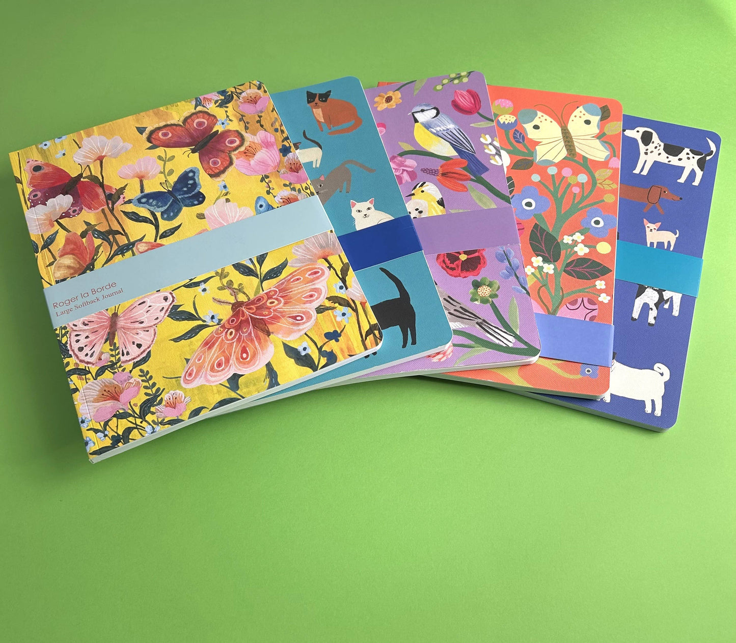 Butterfly Garden Large Softback Journal  - ALB 021