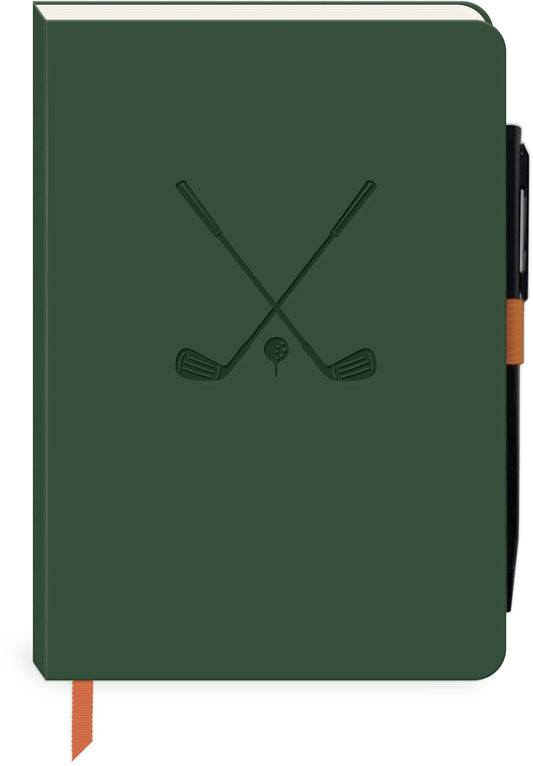 Sporting Goods Golf Softcover Journal with Pen
