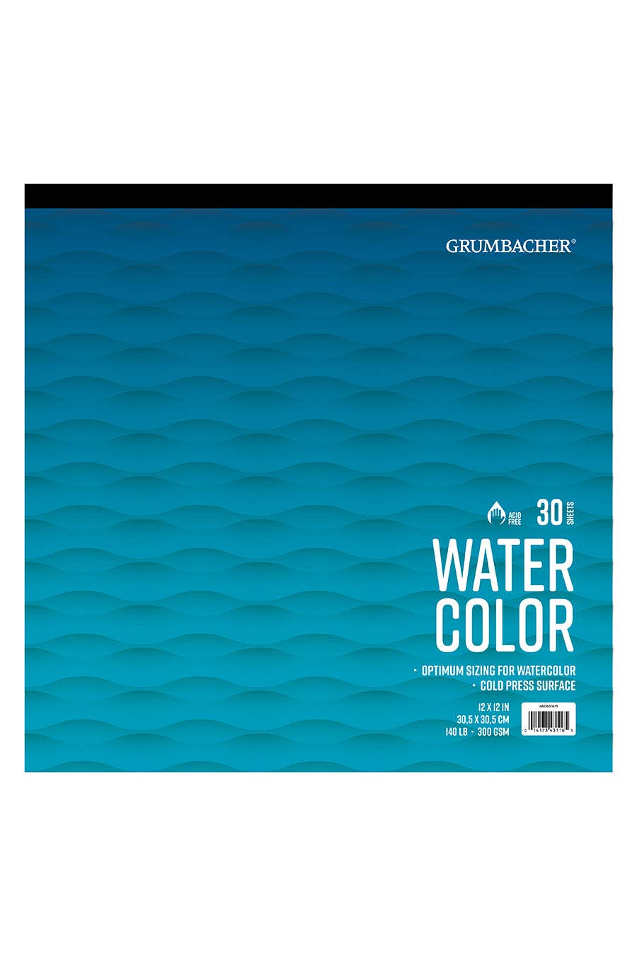 Grumbacher Watercolor Pads: Side Wire Bound Pad / 9" x 12"