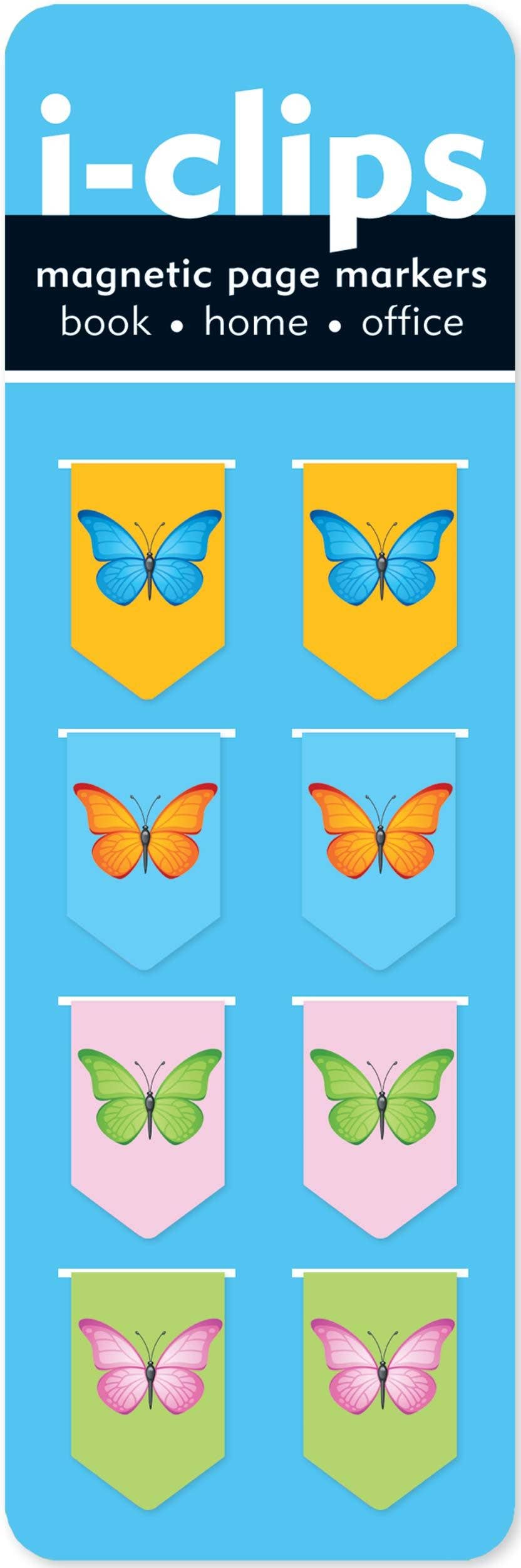 Butterflies i-Clips Magnetic Page Markers
