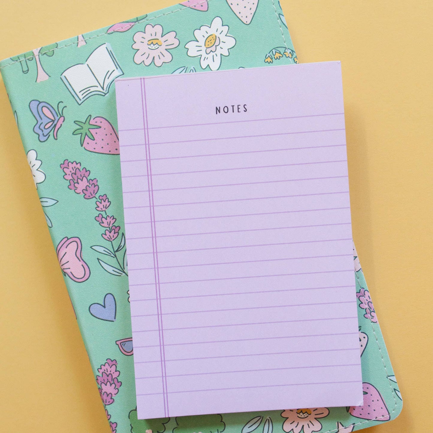 Lilac Notes 4x6 Notepad