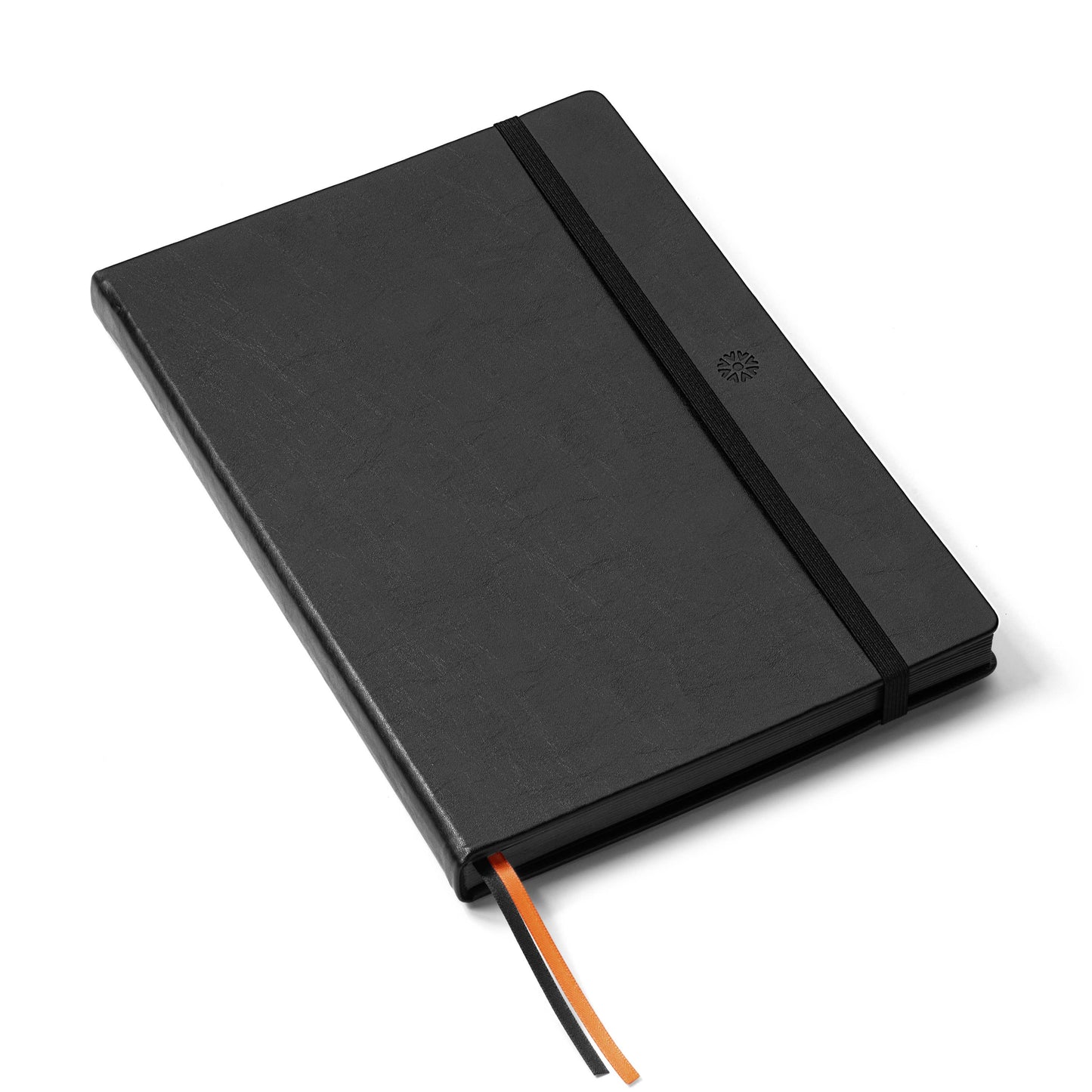 Pitch Black Dot Grid Notebook | (Black Pages) A5 & B5 Sizes : A5