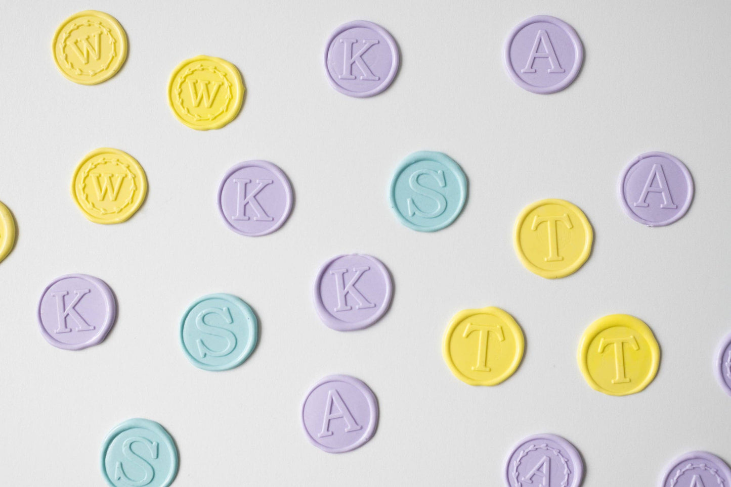 Monogram Letter Wax Seal Stamp: W