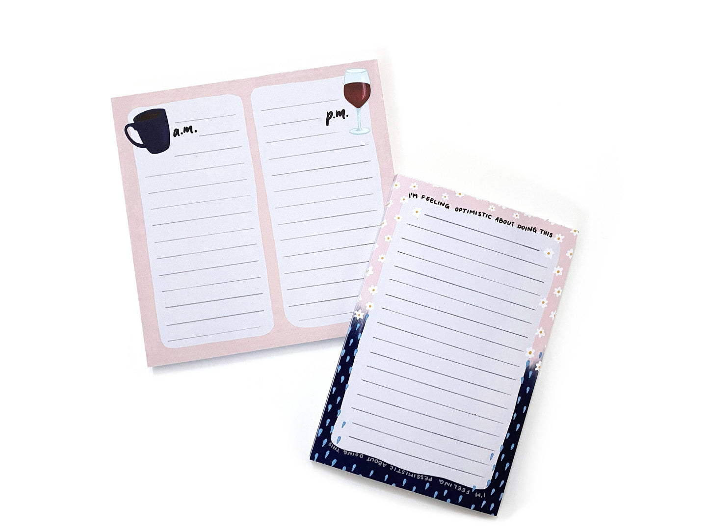 AM / PM List | To-Do Notepad