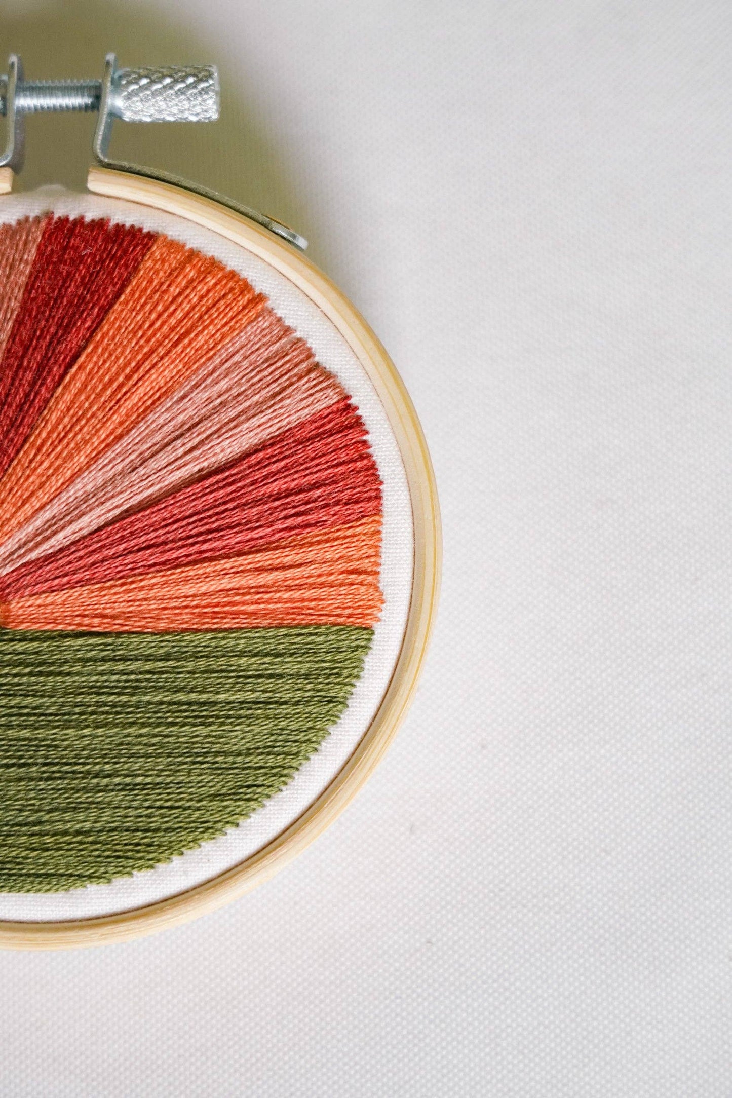 Mini Sunset 3" Hoop DIY Embroidery Kit