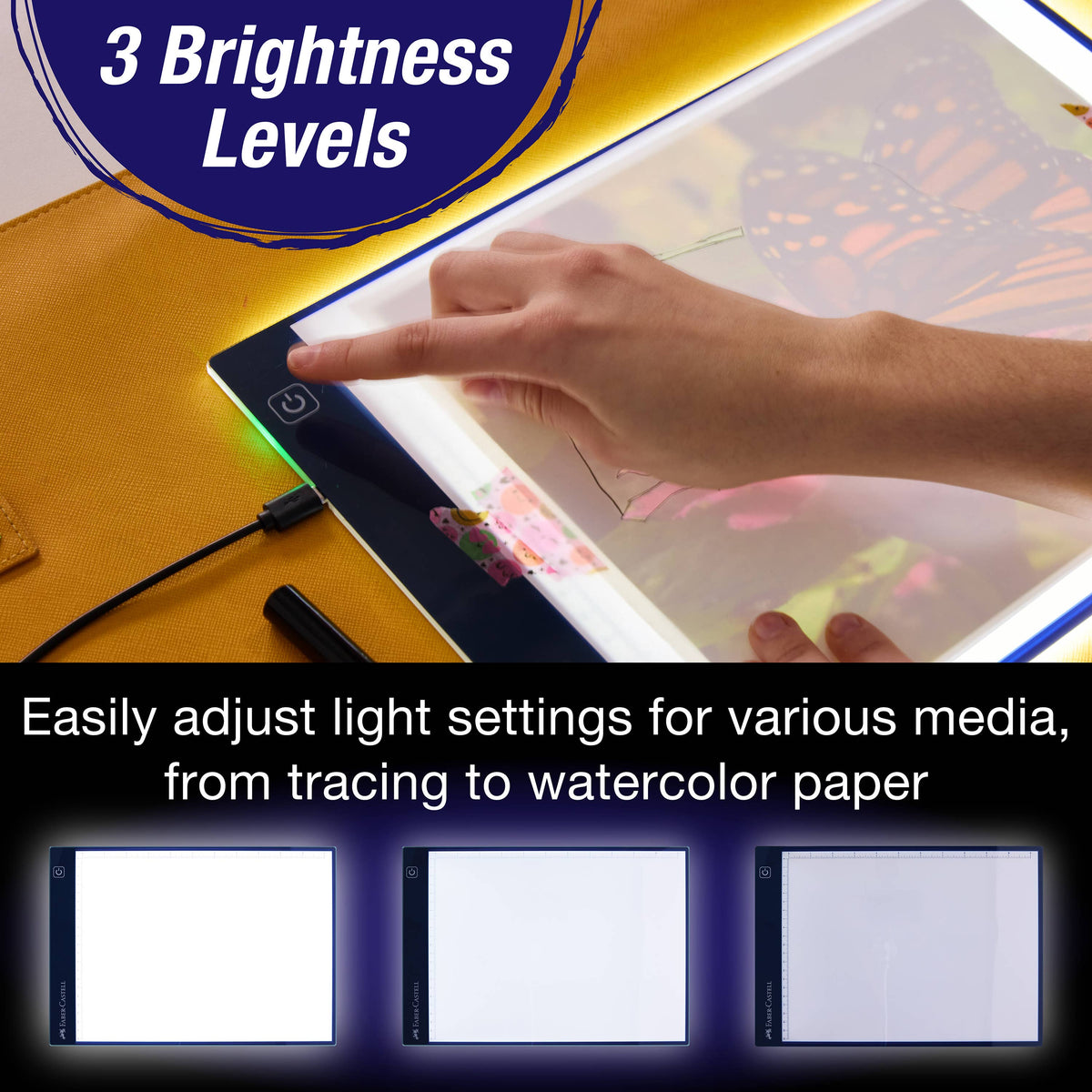 LED Light Tracing Tablet Board for Arts and Crafts