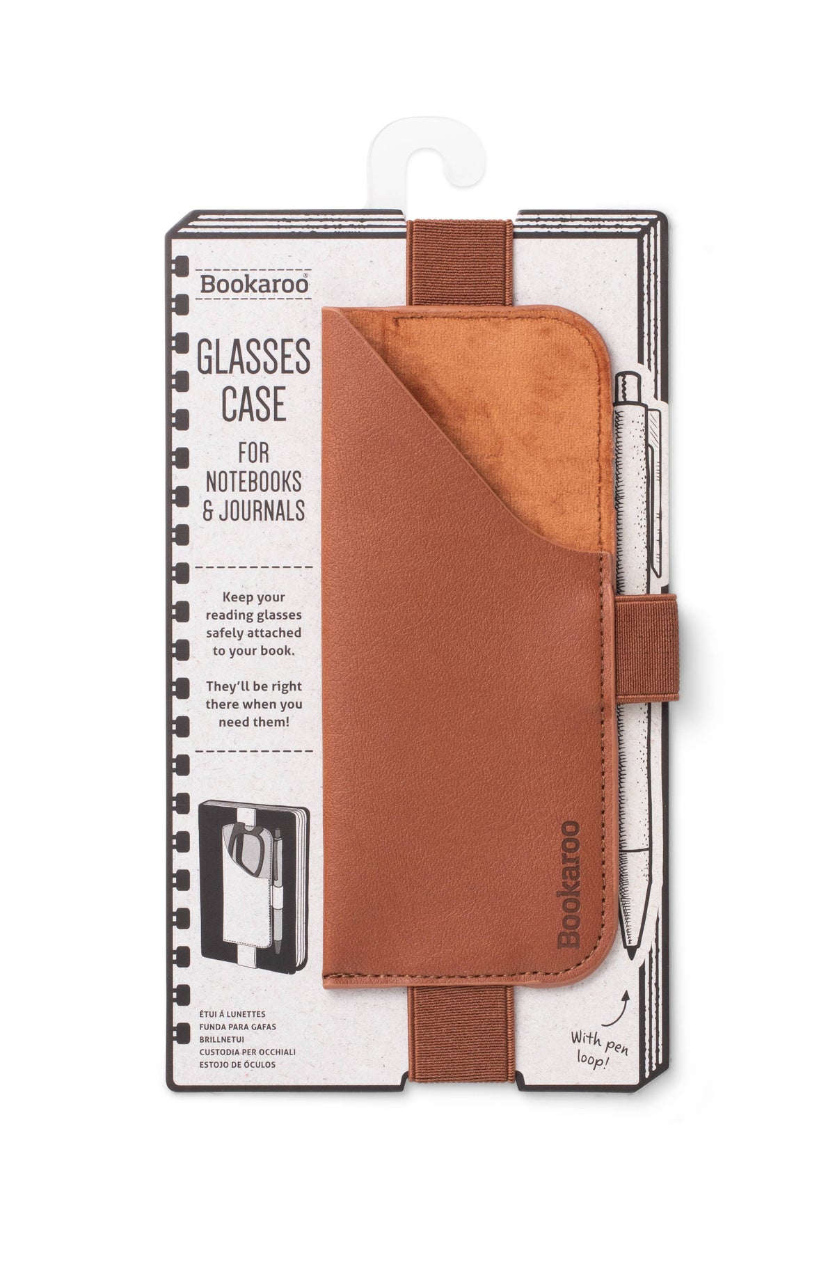 Bookaroo Glasses Case: Black