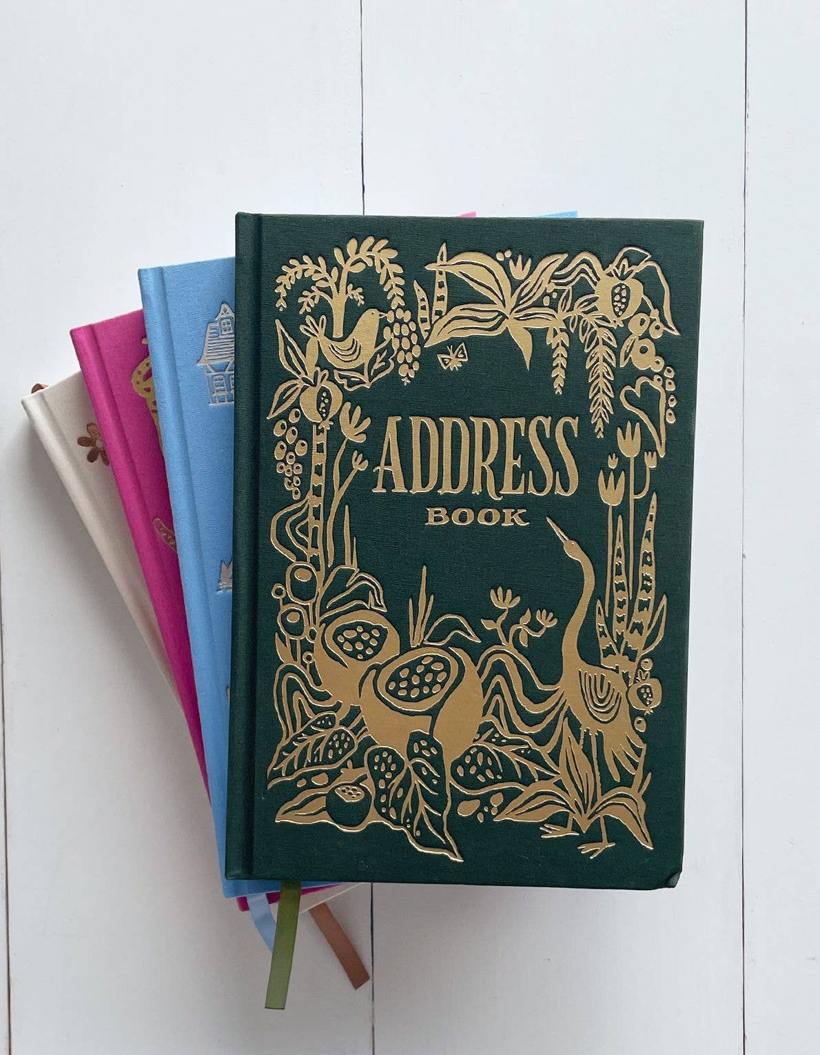 Crane (Green) Address Book