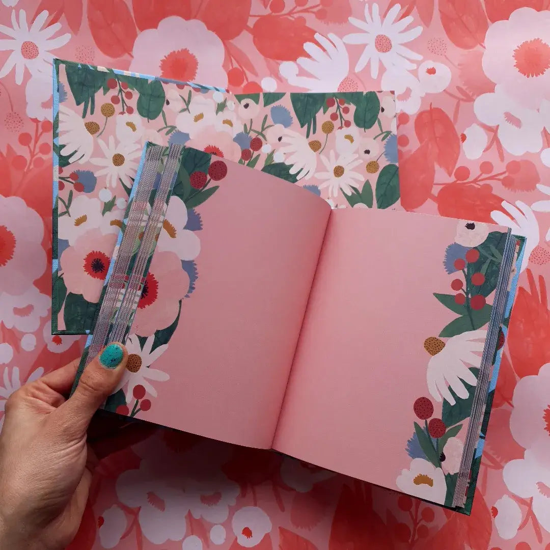 Big Pink Illustrated Journal  - AS 056