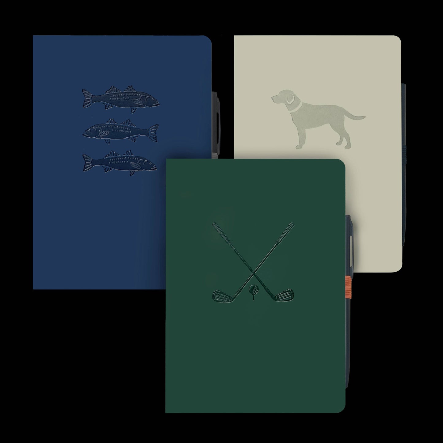 Sporting Goods Golf Softcover Journal with Pen
