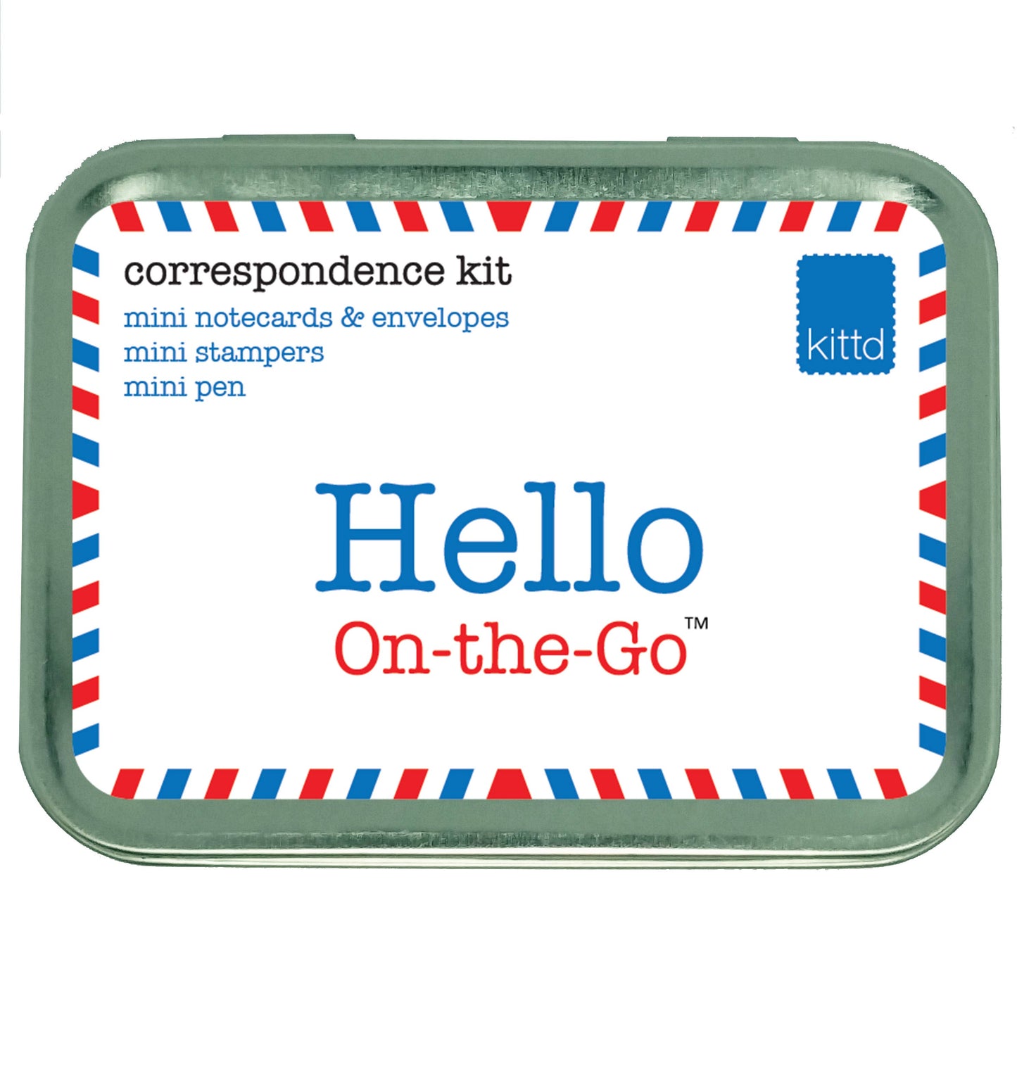 Hello On-the-Go Kids Postcard Play Set - Kids coloring  Summer Travel Gift Museum Souvenir