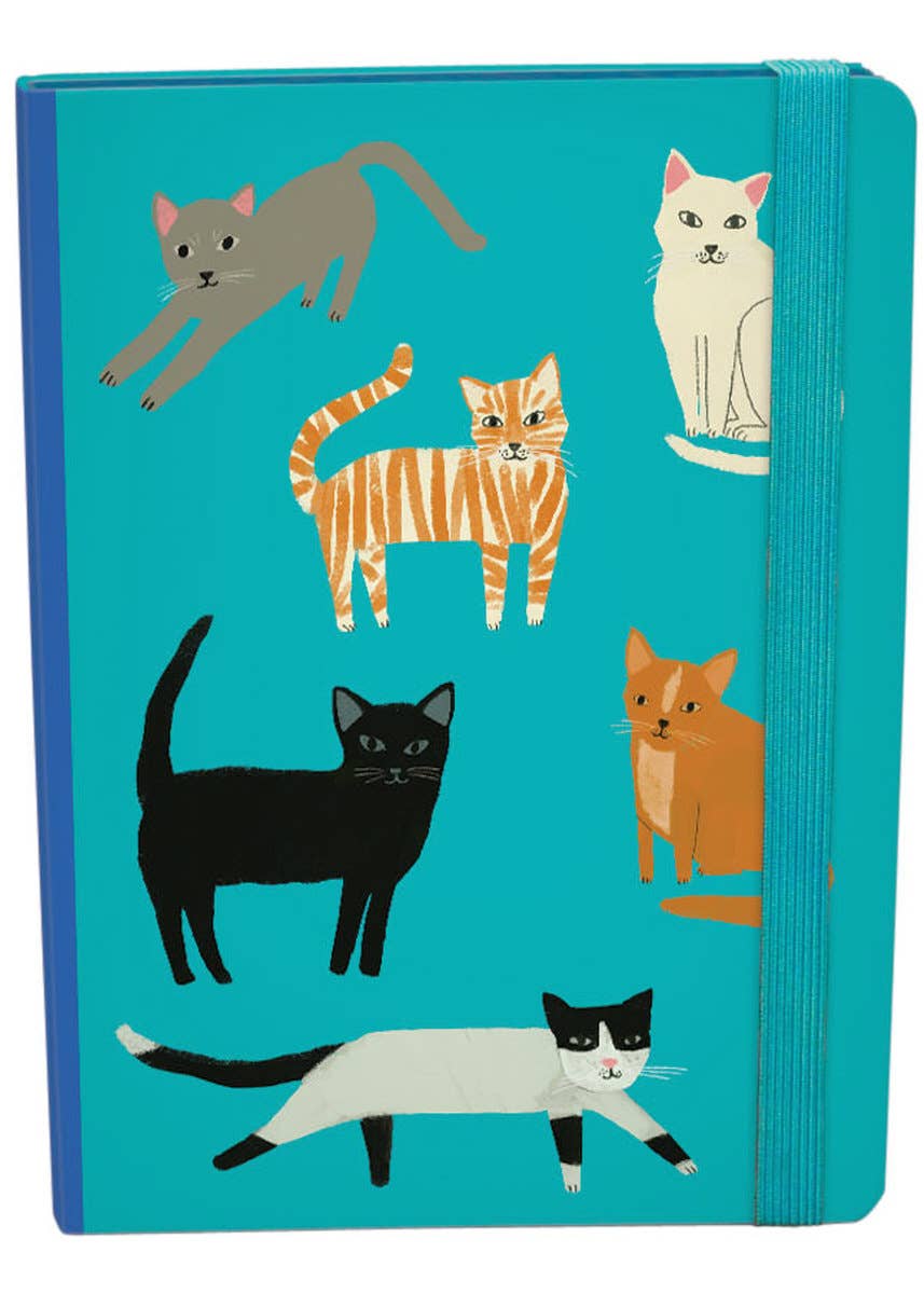 Pretty Paws A5 Hardback Journal with elastic