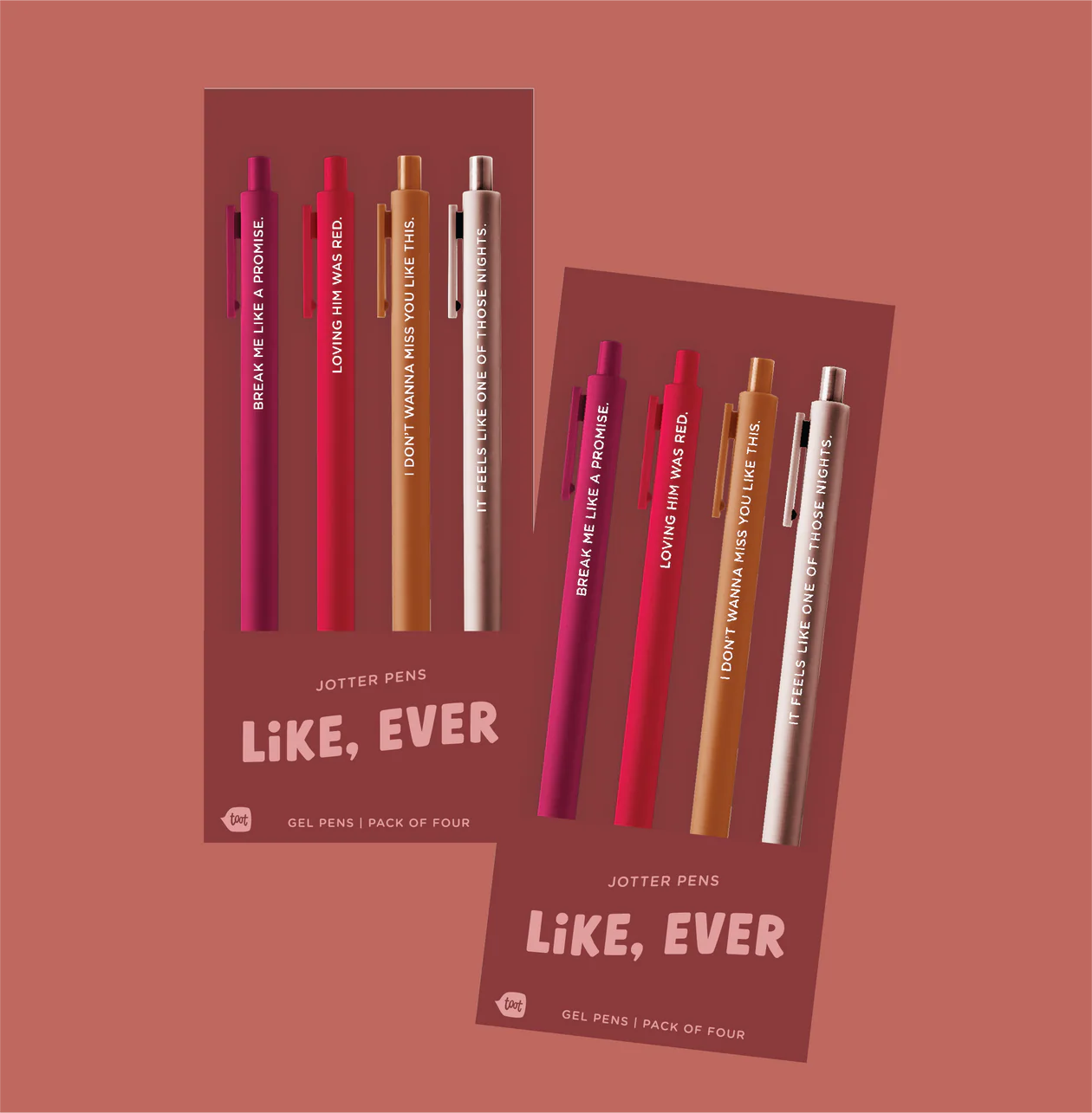 Tay Tay Jotter 4 Packs: Go T*ylor's Husband