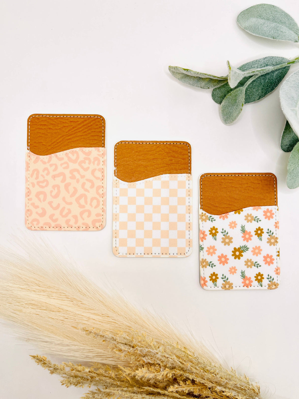 Stick-On Phone Wallet | Adhesive Card Holder for Phone : 10