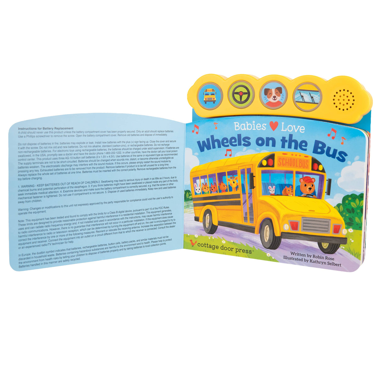 Babies Love Wheels on the Bus