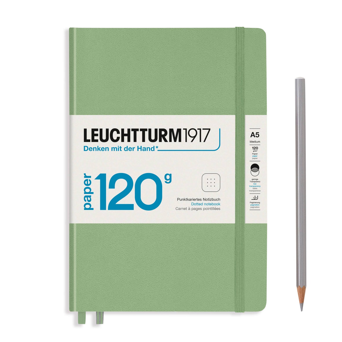 120g Notebook Edition, Medium, 203 p.: Ruled / Black