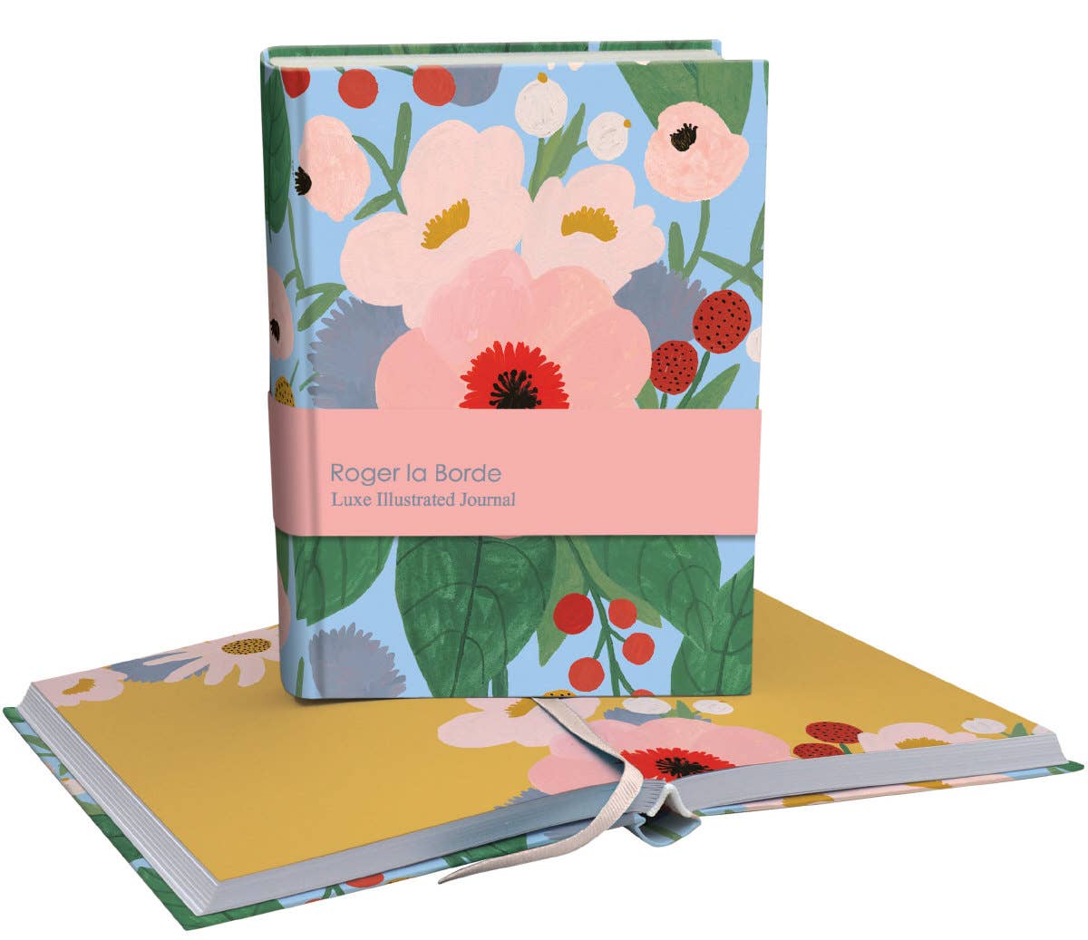 Big Pink Illustrated Journal  - AS 056