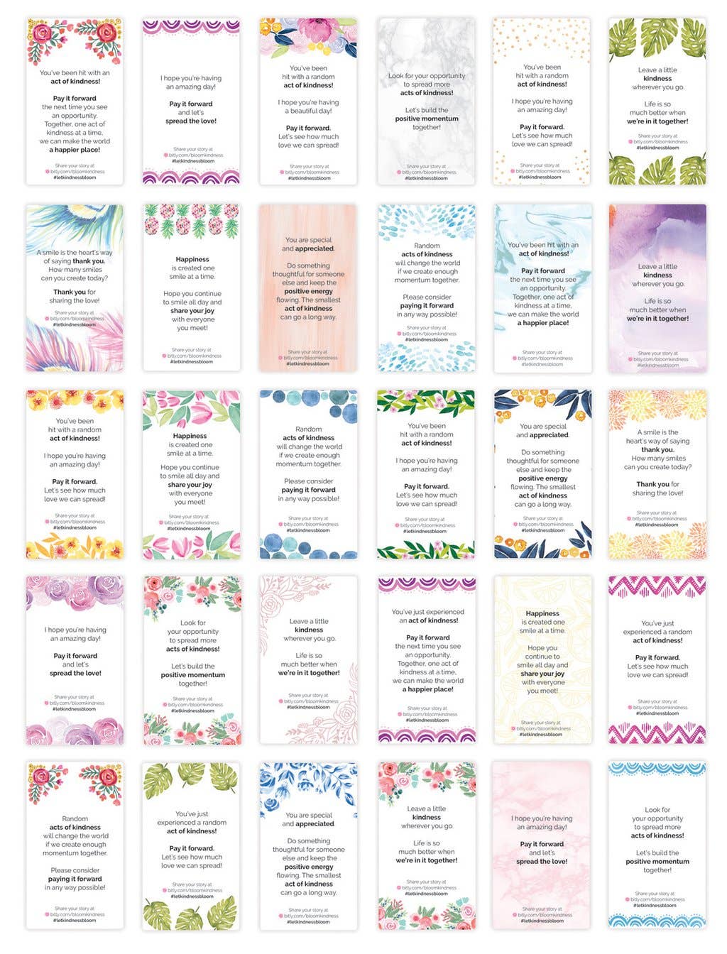 Act of Kindness Card Set
