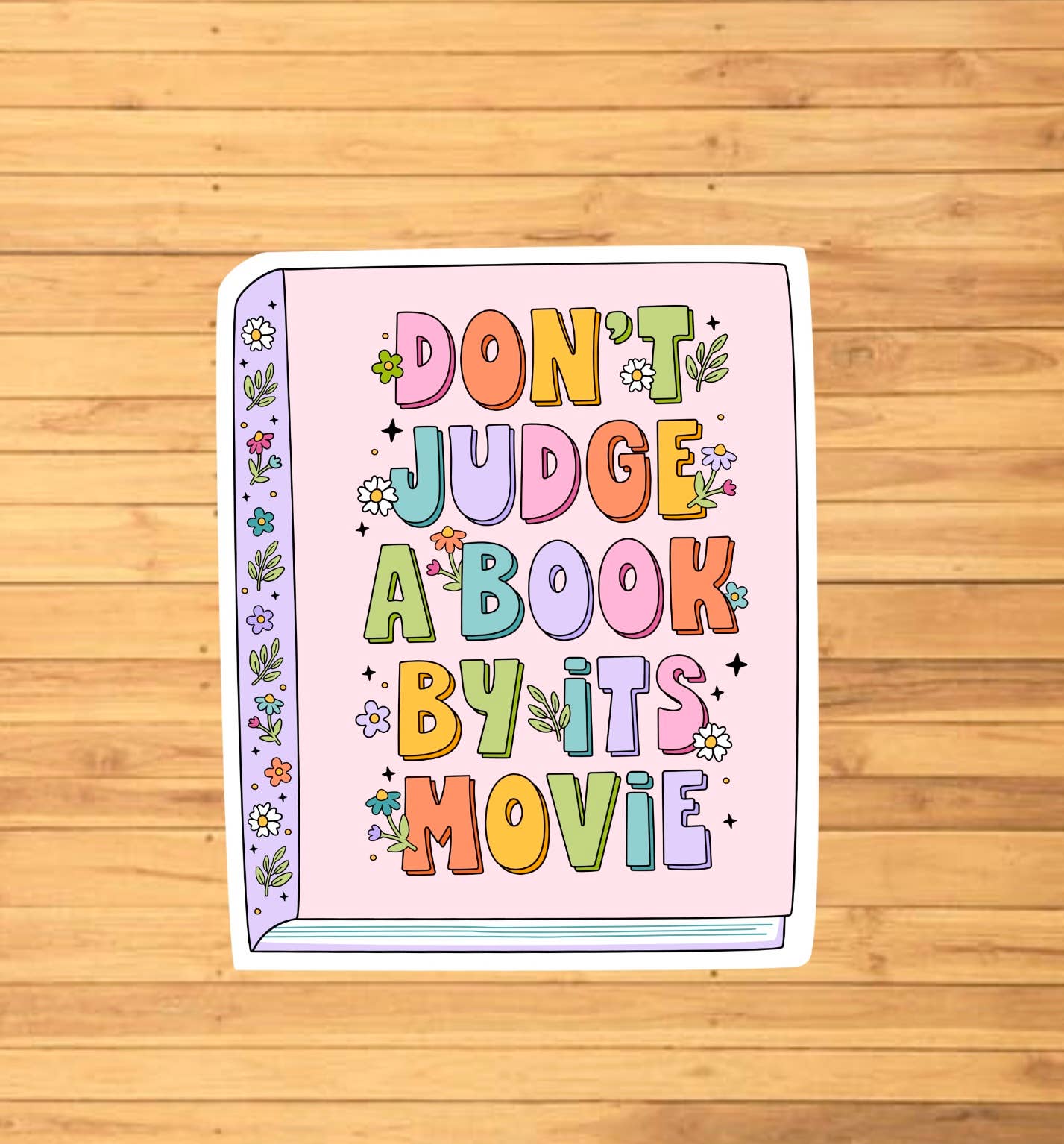 Don't Judge A Book By Its Movie Sticker