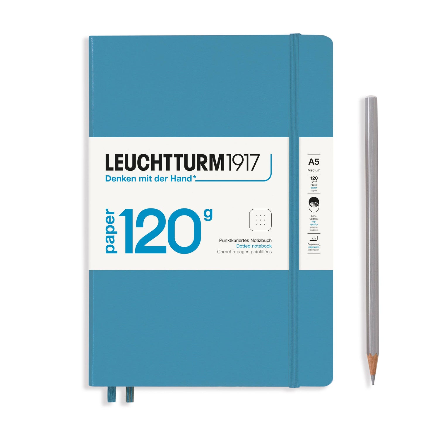 120g Notebook Edition, Medium, 203 p.: Ruled / Black