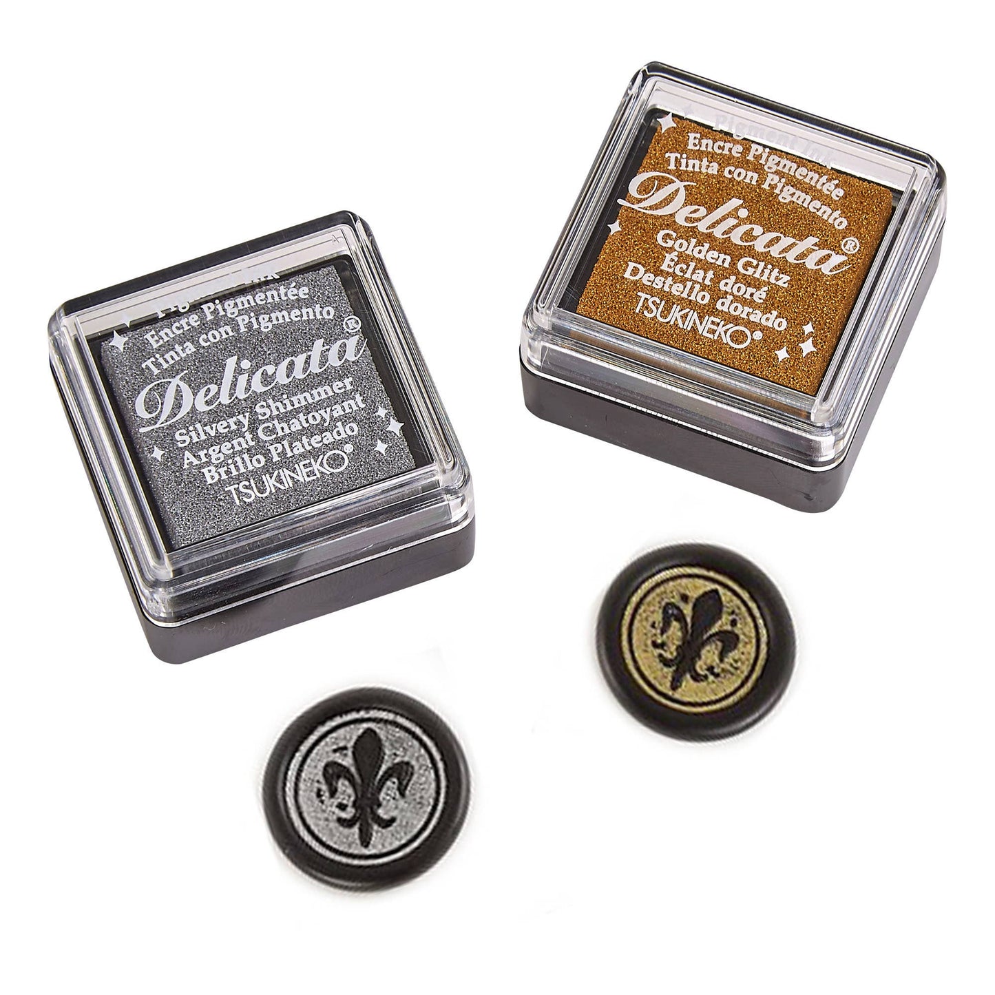 Metallic Stamp Pads: Silver