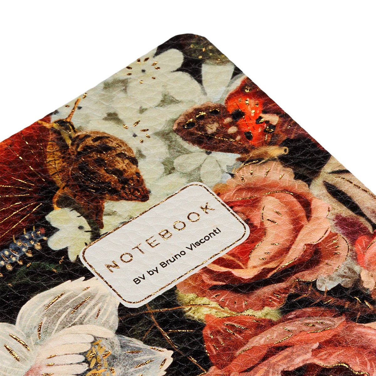 Vegan Leather A6 Passport Notebook - Lush Bouquet