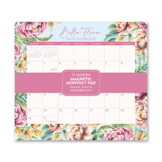 2027 Bella Flora Magnetic Monthly Pad